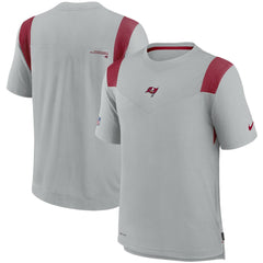 Tampa Bay Buccaneers Sideline Player UV Performance T-Shirt Gray | Nike for Sale