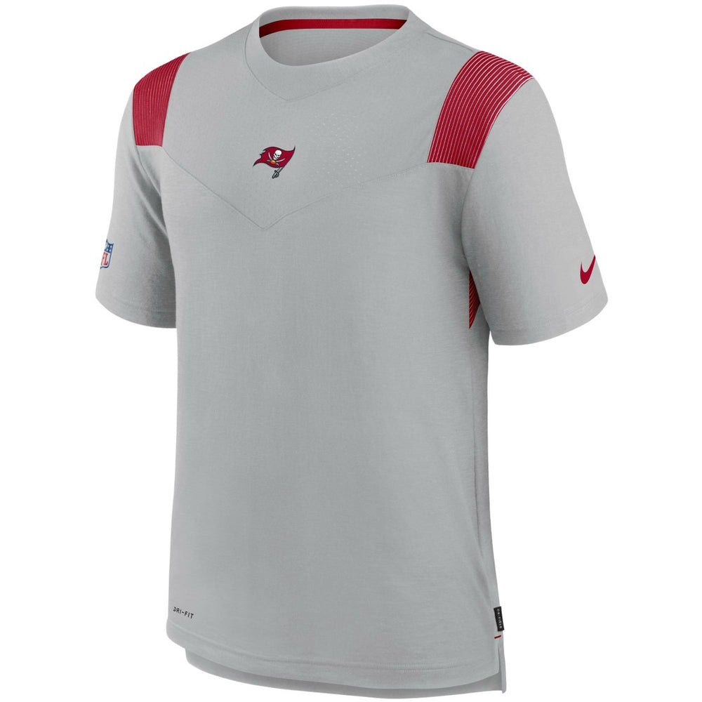 Tampa Bay Buccaneers Sideline Player UV Performance T-Shirt Gray | Nike for Sale