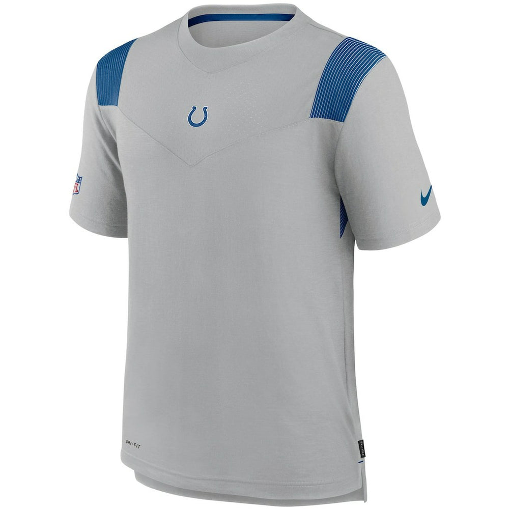 Indianapolis Colts Sideline Player UV Performance T-Shirt Gray | Nike for Sale