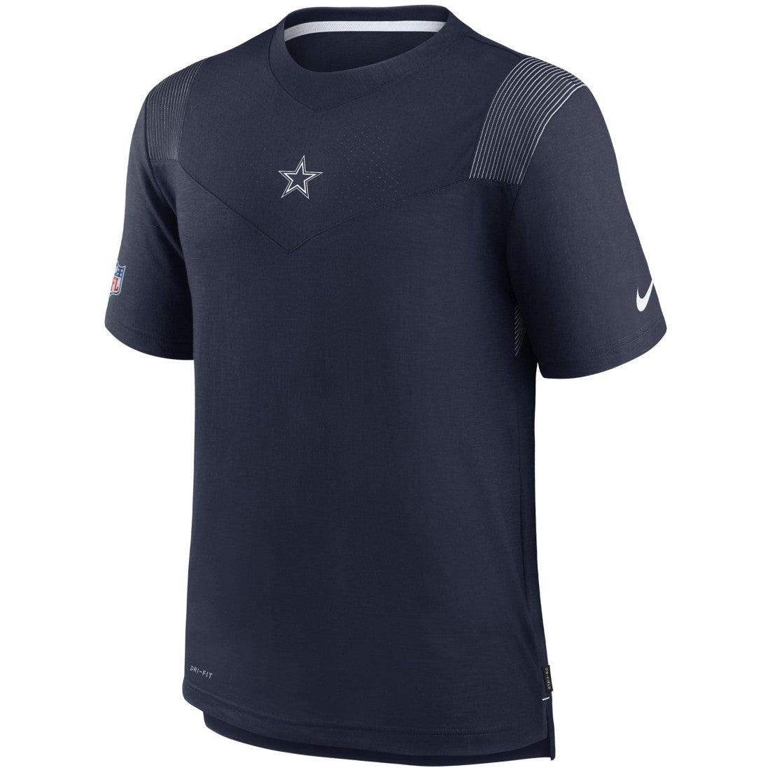 Dallas Cowboys Sideline Player UV Performance T-Shirt Navy | Nike for Sale