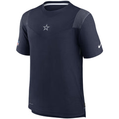Dallas Cowboys Sideline Player UV Performance T-Shirt Navy | Nike for Sale