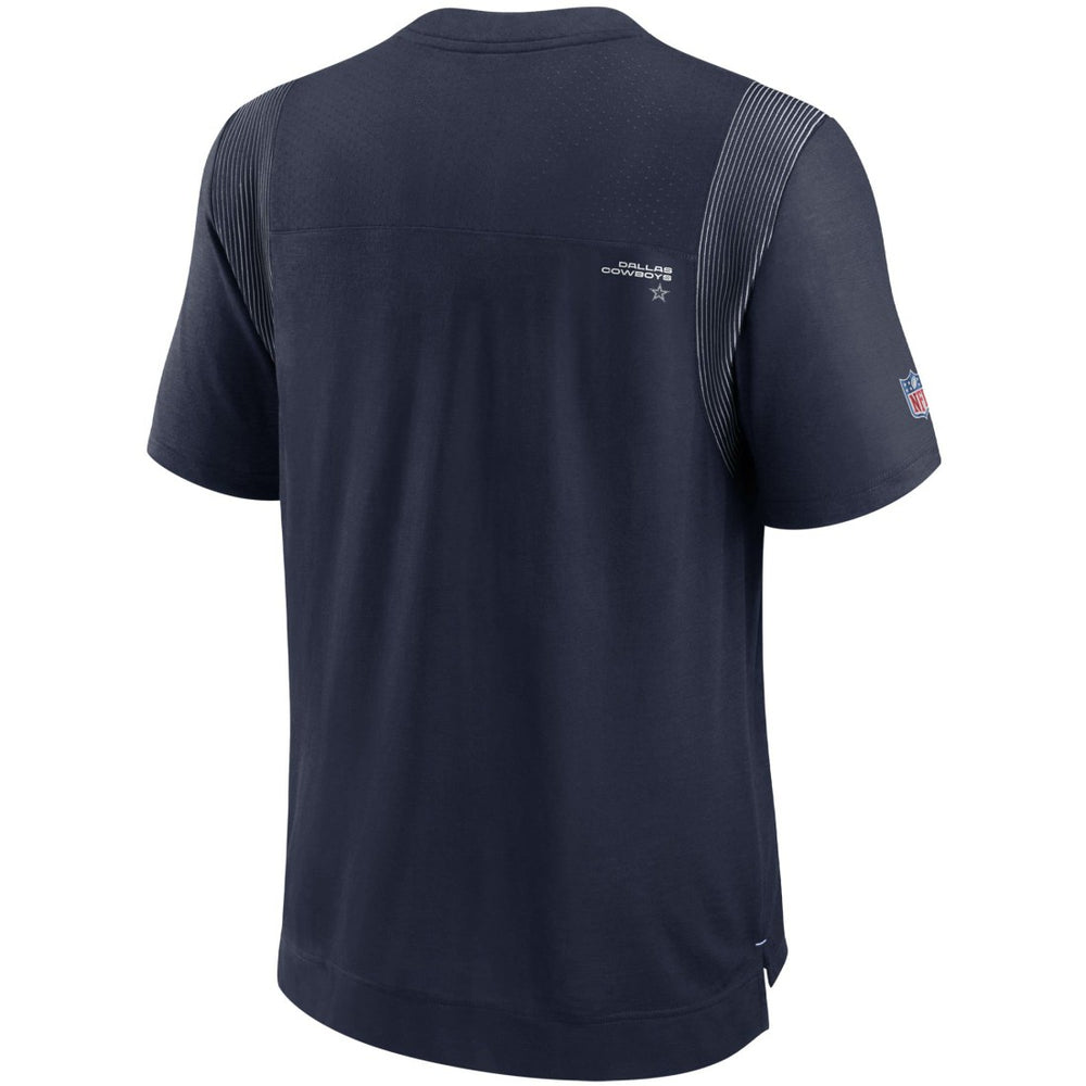 Dallas Cowboys Sideline Player UV Performance T-Shirt Navy | Nike for Sale