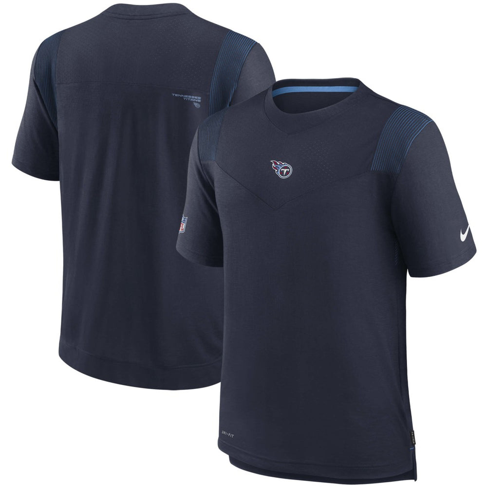 Tennessee Titans Sideline Player UV Performance T-Shirt Navy | Nike for Sale