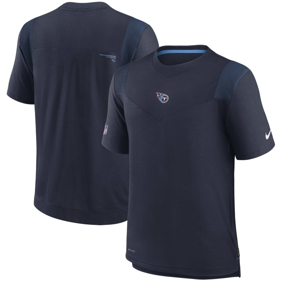 Tennessee Titans Sideline Player UV Performance T-Shirt Navy | Nike for Sale