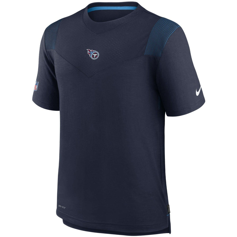 Tennessee Titans Sideline Player UV Performance T-Shirt Navy | Nike for Sale