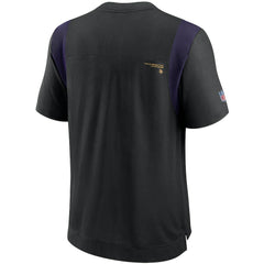 Minnesota Vikings Sideline Player UV Performance T-Shirt Black | Nike for Sale