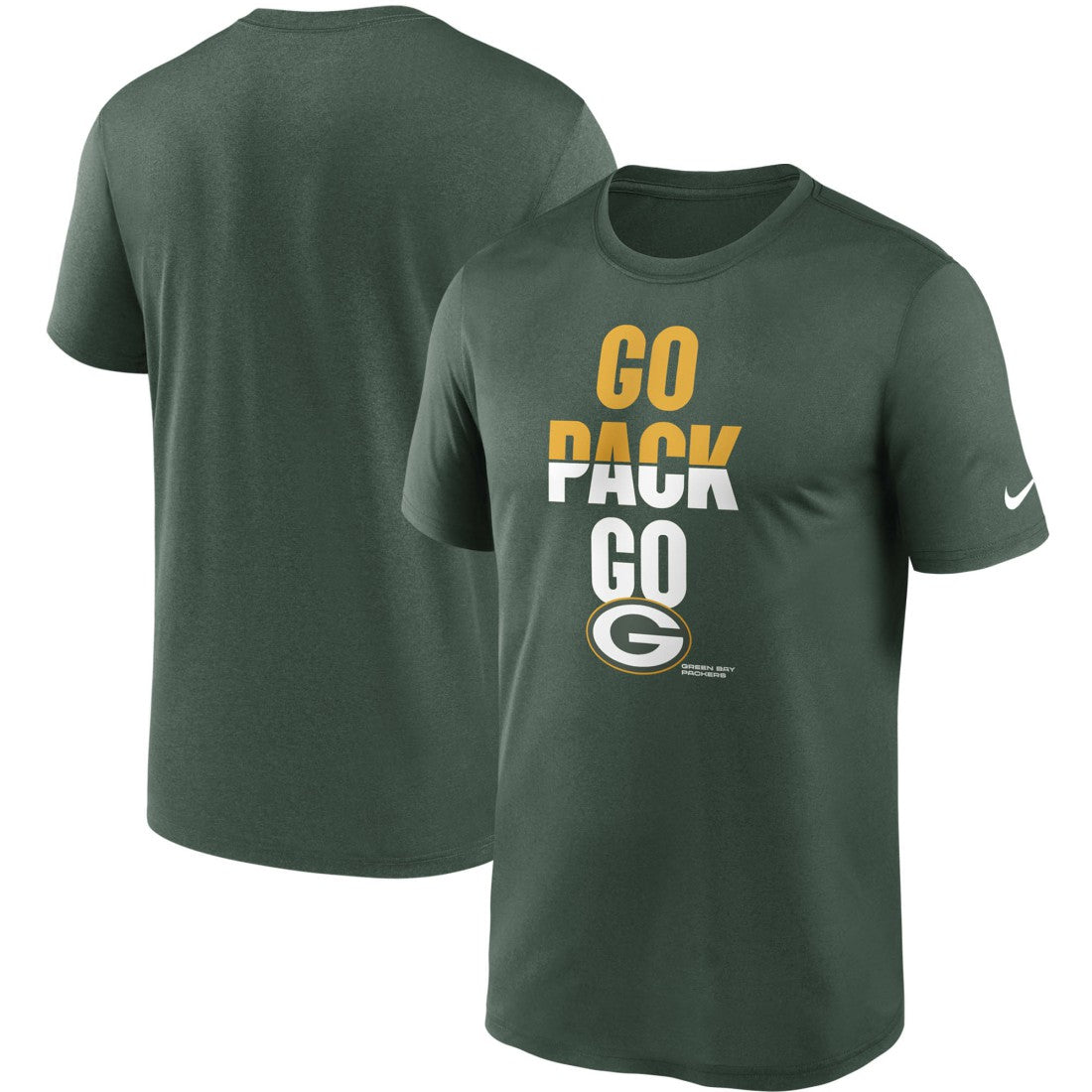 Green Bay Packers Legend Local Phrase Performance T-Shirt Green | Nike for Sale