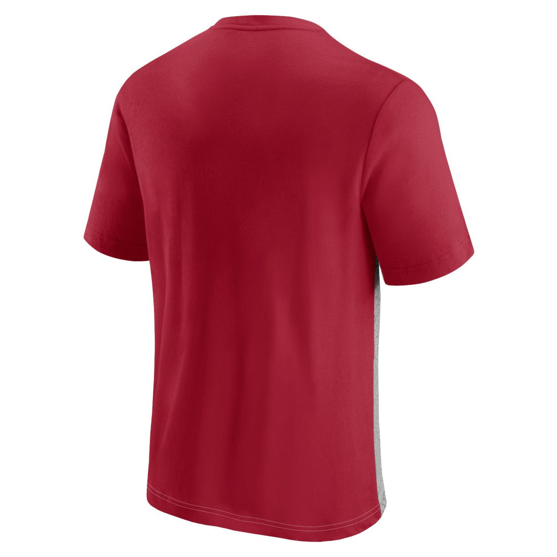 Tampa Bay Buccaneers Colorblock T-Shirt Red/Heathered Gray | Fanatics