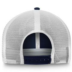 Dallas Cowboys Fundamental Trucker Unstructured Adjustable Hat Navy/White | Fanatics