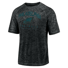 Philadelphia Eagles Shade Battle Ready Raglan Space-Dye T-Shirt Black | Fanatics