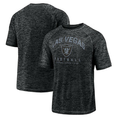 Las Vegas Raiders Shade Battle Ready Raglan Space-Dye T-Shirt Black | Fanatics