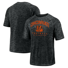 Cincinnati Bengals Shade Battle Ready Raglan Space-Dye T-Shirt Black | Fanatics