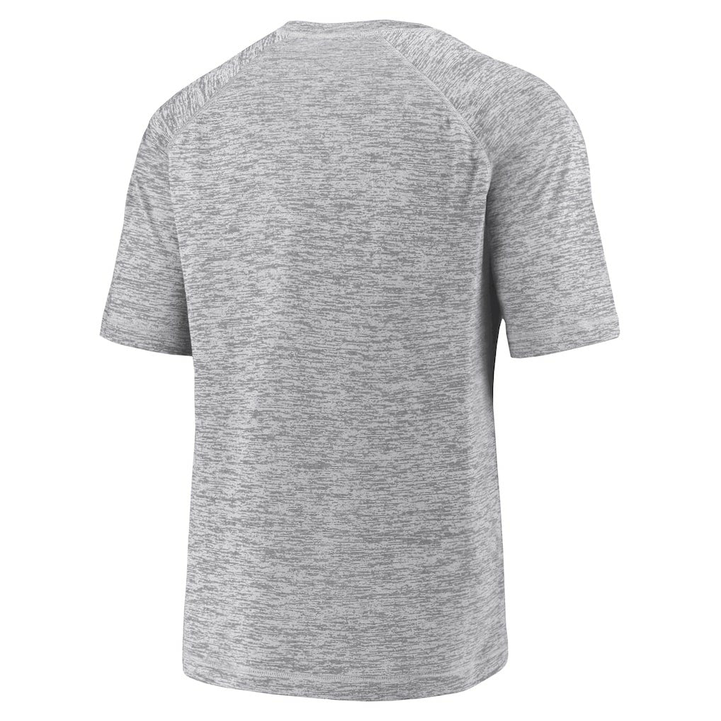 Miami Dolphins Shade Battle Ready Raglan Space-Dye T-Shirt Gray | Fanatics