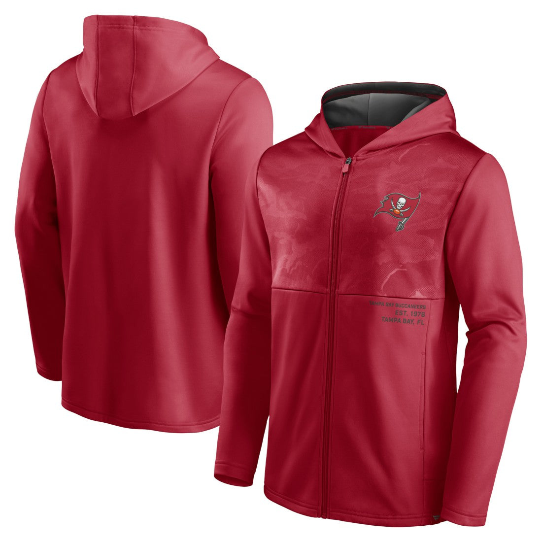 Tampa Bay Buccaneers Defender Full-Zip Hoodie Jacket Red | Fanatics