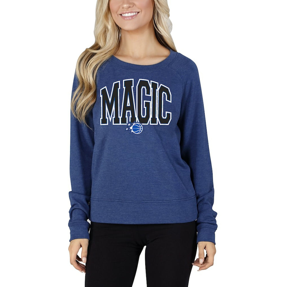 Orlando Magic Concepts Sport Women's Mainstream Terry Long Sleeve Top Royal - NBA