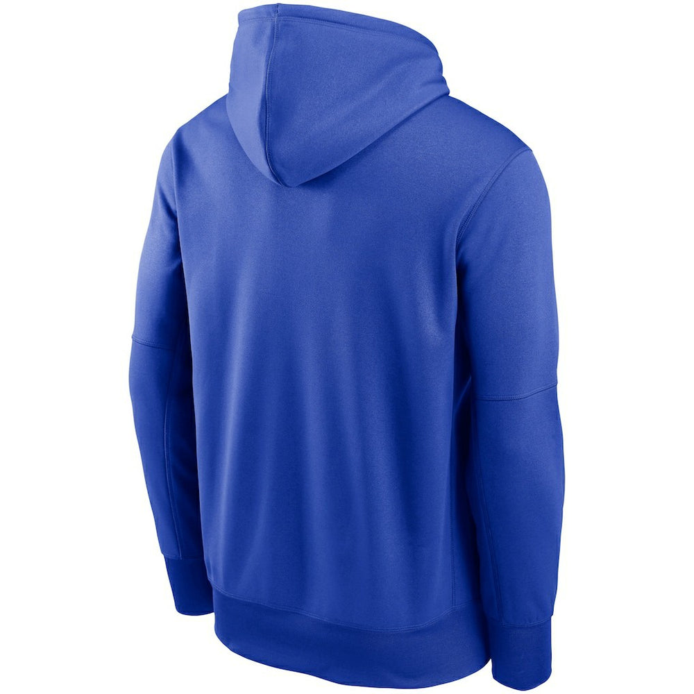 Los Angeles Rams Primary Logo Therma Performance Pullover Hoodie Royal | Nike for Sale