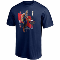 Zion Williamson New Orleans Pelicans Pick & Roll T-Shirt Navy - NBA