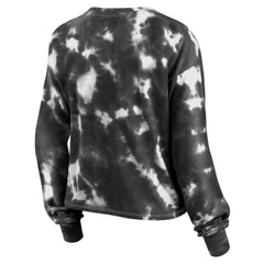 Chicago White Sox Fanatics Women's Tie-Dye V-Neck Pullover Cropped Tee - MLB