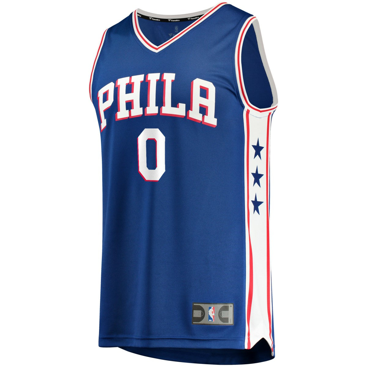 Tyrese Maxey Philadelphia 76ers Fast Replica Jersey Royal Icon Edition - NBA
