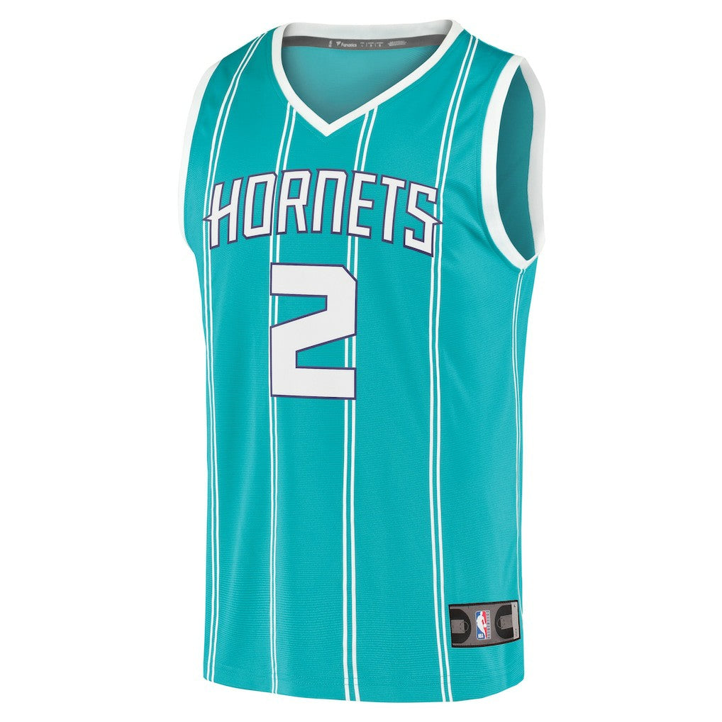 LaMelo Ball Charlotte Hornets Fast Break Replica Jersey Teal Icon Edition - NBA