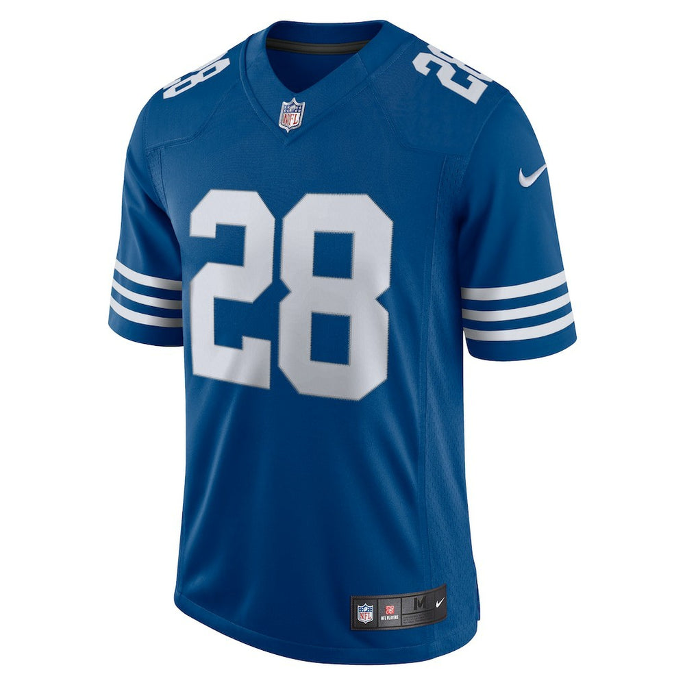Men's Jonathan Taylor Royal Indianapolis Colts Alternate Vapor Limited Jersey | Nike for Sale