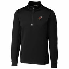 Arizona Cardinals Cutter & Buck Traverse Quarter-Zip Pullover Jacket Black | NFL