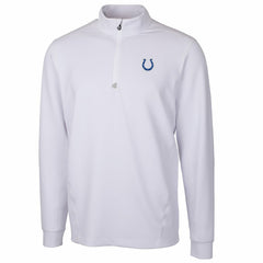 Indianapolis Colts Cutter & Buck Traverse Quarter-Zip Pullover Jacket White | NFL