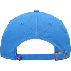 Los Angeles Chargers '47 Clean Up Primary Logo Adjustable Hat Powder Blue | 47 brand