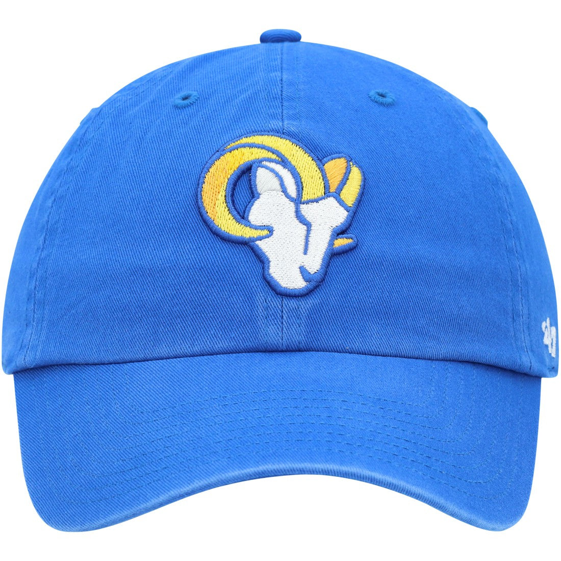 Los Angeles Rams '47 Clean Up Primary Logo Adjustable Hat Royal | 47 brand