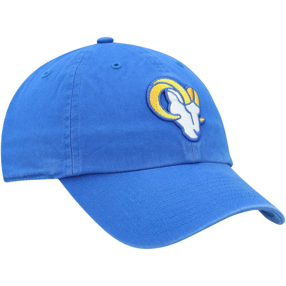 Los Angeles Rams '47 Clean Up Primary Logo Adjustable Hat Royal | 47 brand