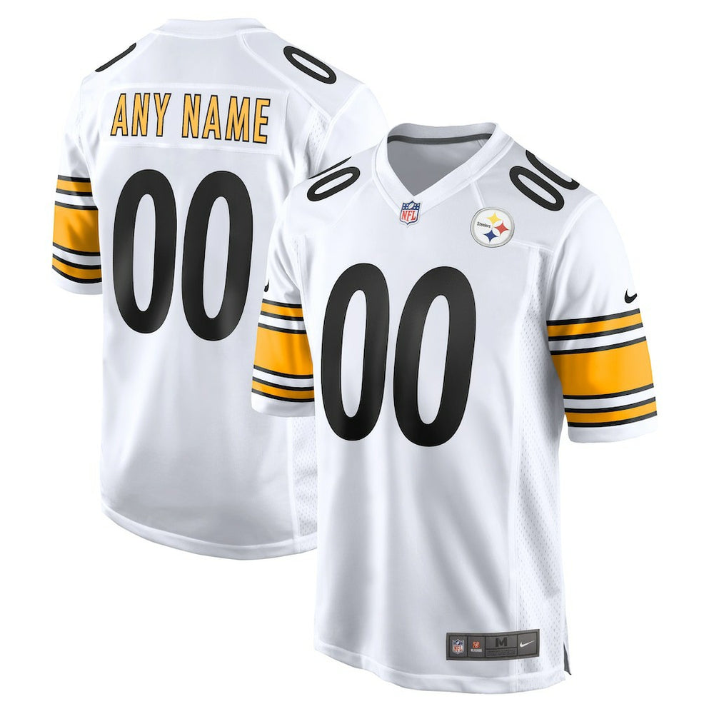 Pittsburgh Steelers Game Custom Jersey White | Nike for Sale