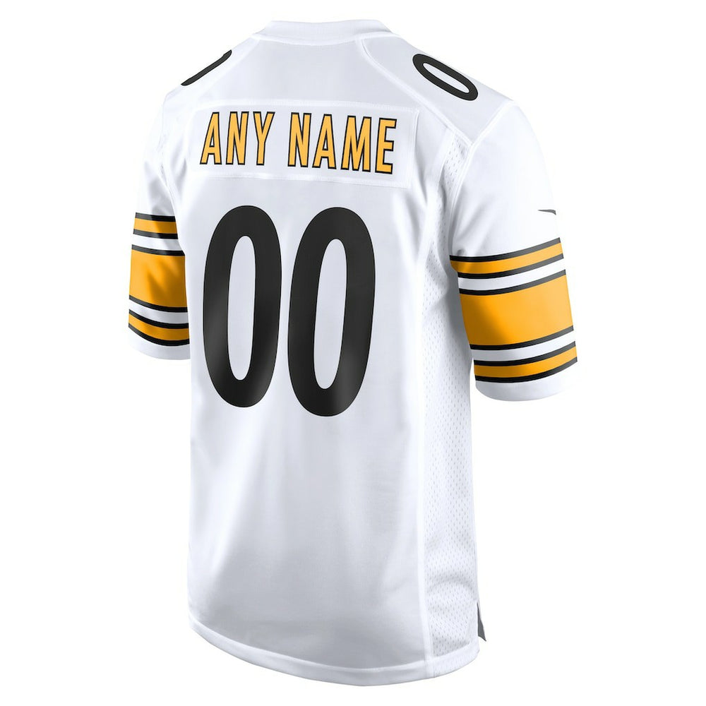 Pittsburgh Steelers Game Custom Jersey White | Nike for Sale