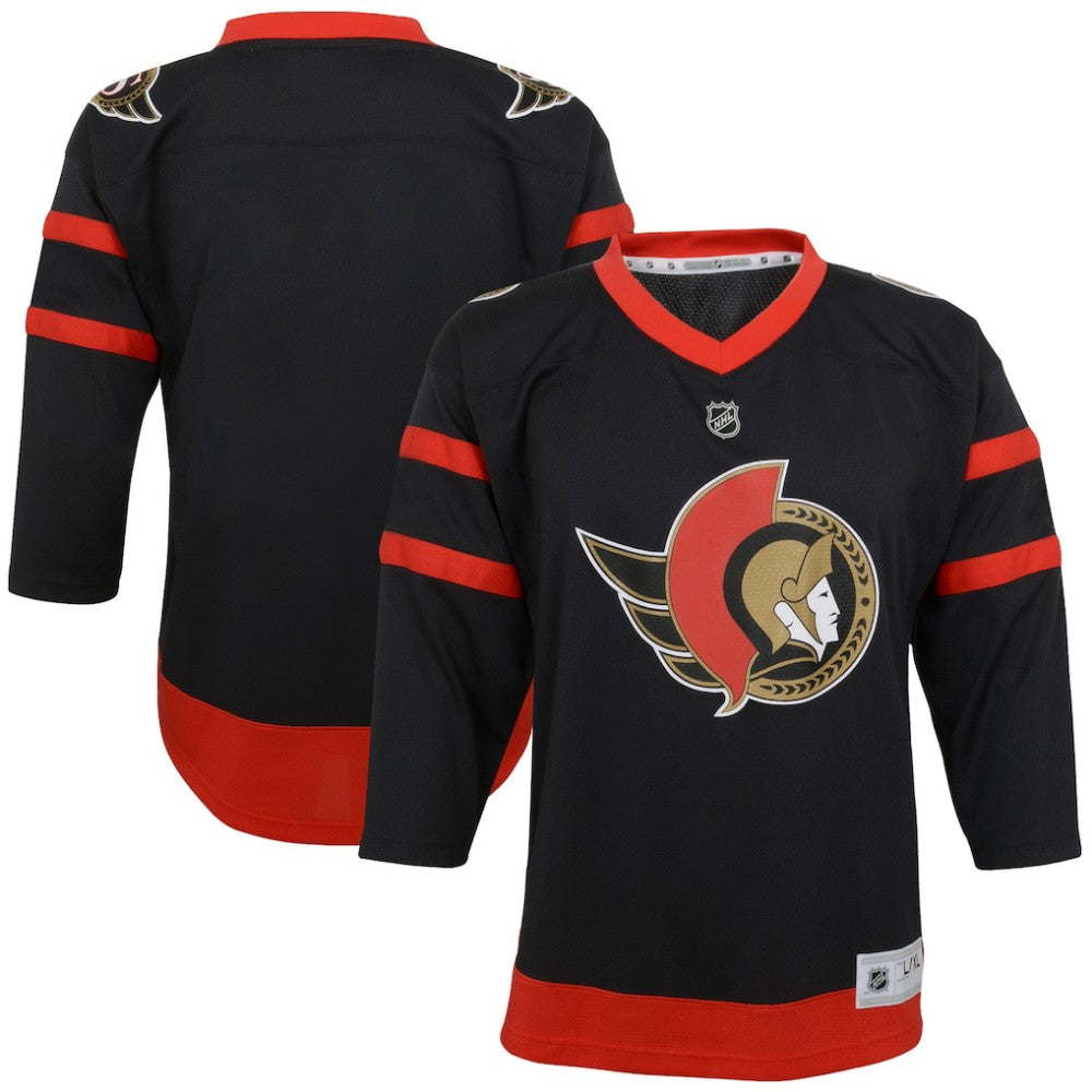 Ottawa Senators Youth Home Replica Blank Jersey - Black - NHL
