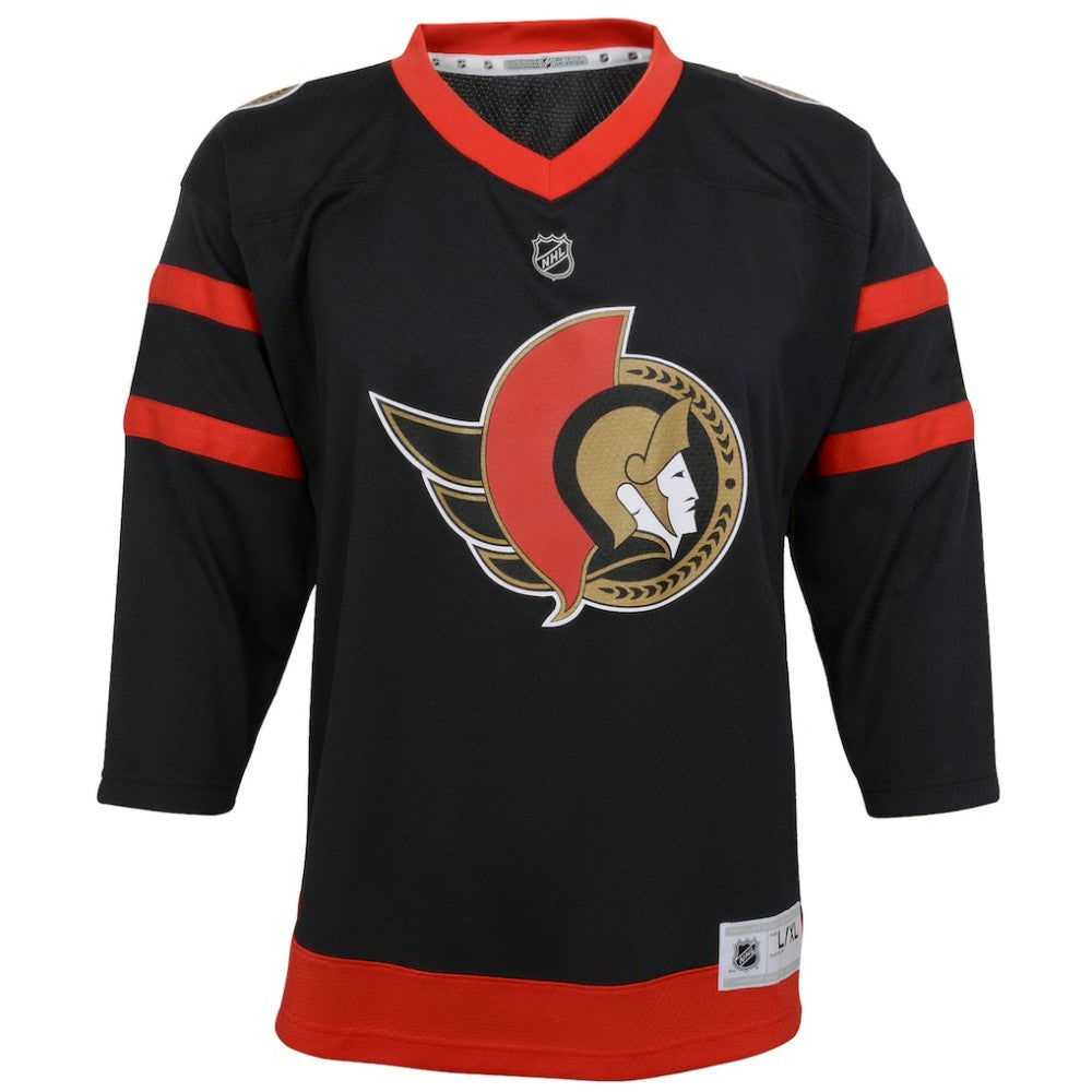 Ottawa Senators Youth Home Replica Blank Jersey - Black - NHL