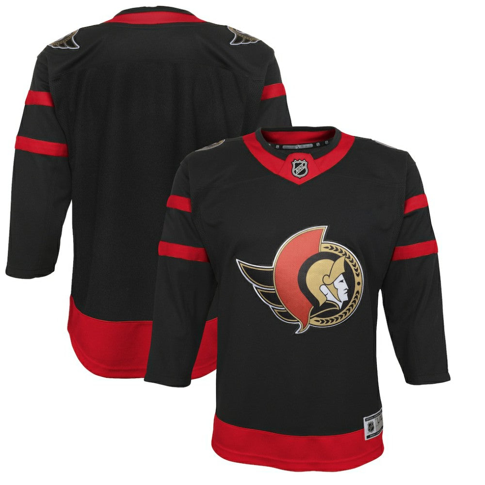 Ottawa Senators Youth Home Premier Jersey - Black - NHL