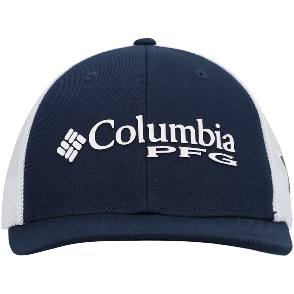 Dallas Cowboys Youth PFG Mesh Snapback Hat Navy | Columbia