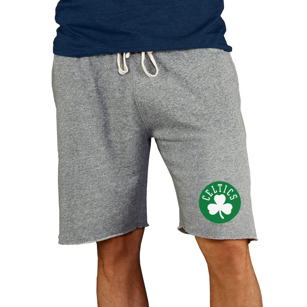 Boston Celtics Concepts Sport Mainstream Terry Shorts Gray - NBA
