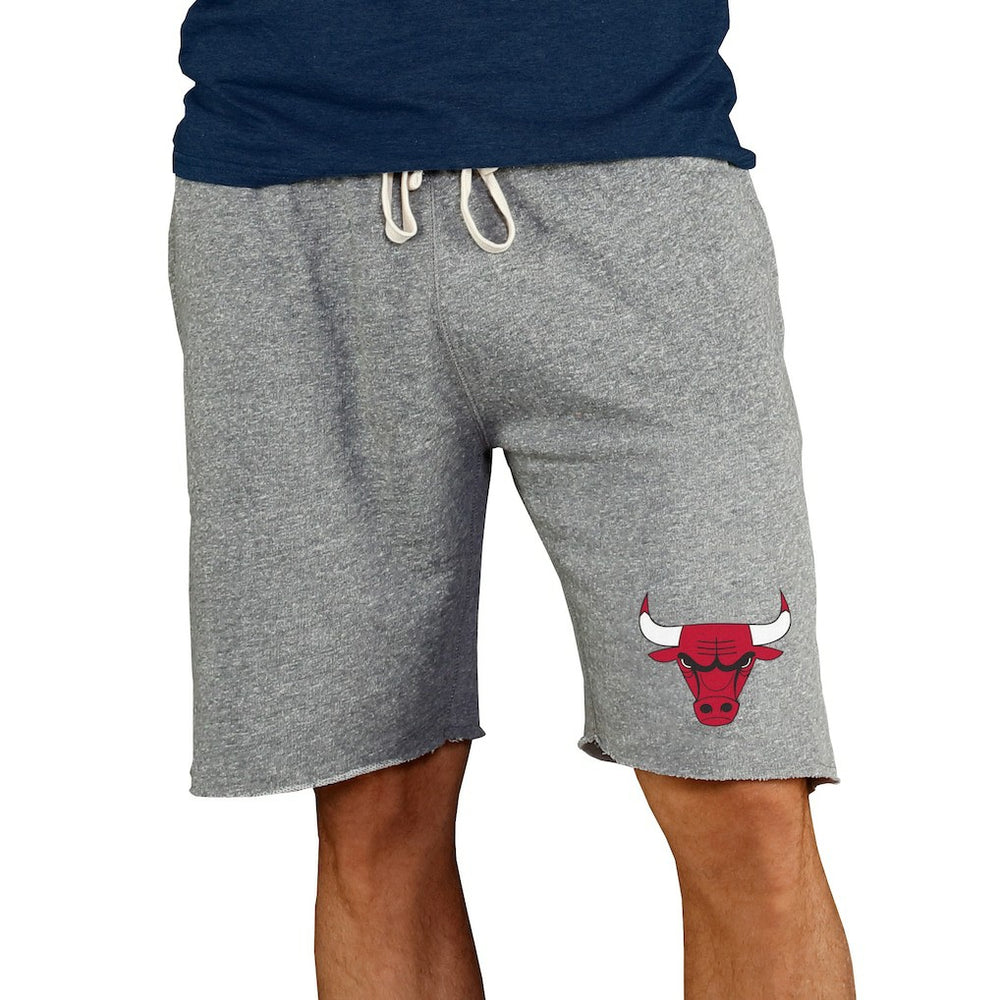 Chicago Bulls Concepts Sport Mainstream Terry Shorts Gray - NBA