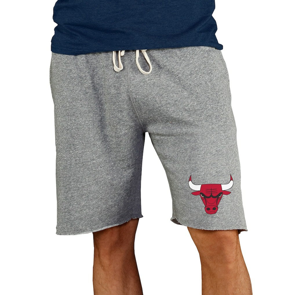 Chicago Bulls Concepts Sport Mainstream Terry Shorts Gray - NBA