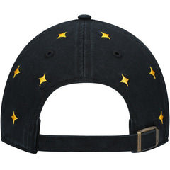 Pittsburgh Steelers '47 Women's Confetti Clean Up Adjustable Hat Black/Gold | 47 brand