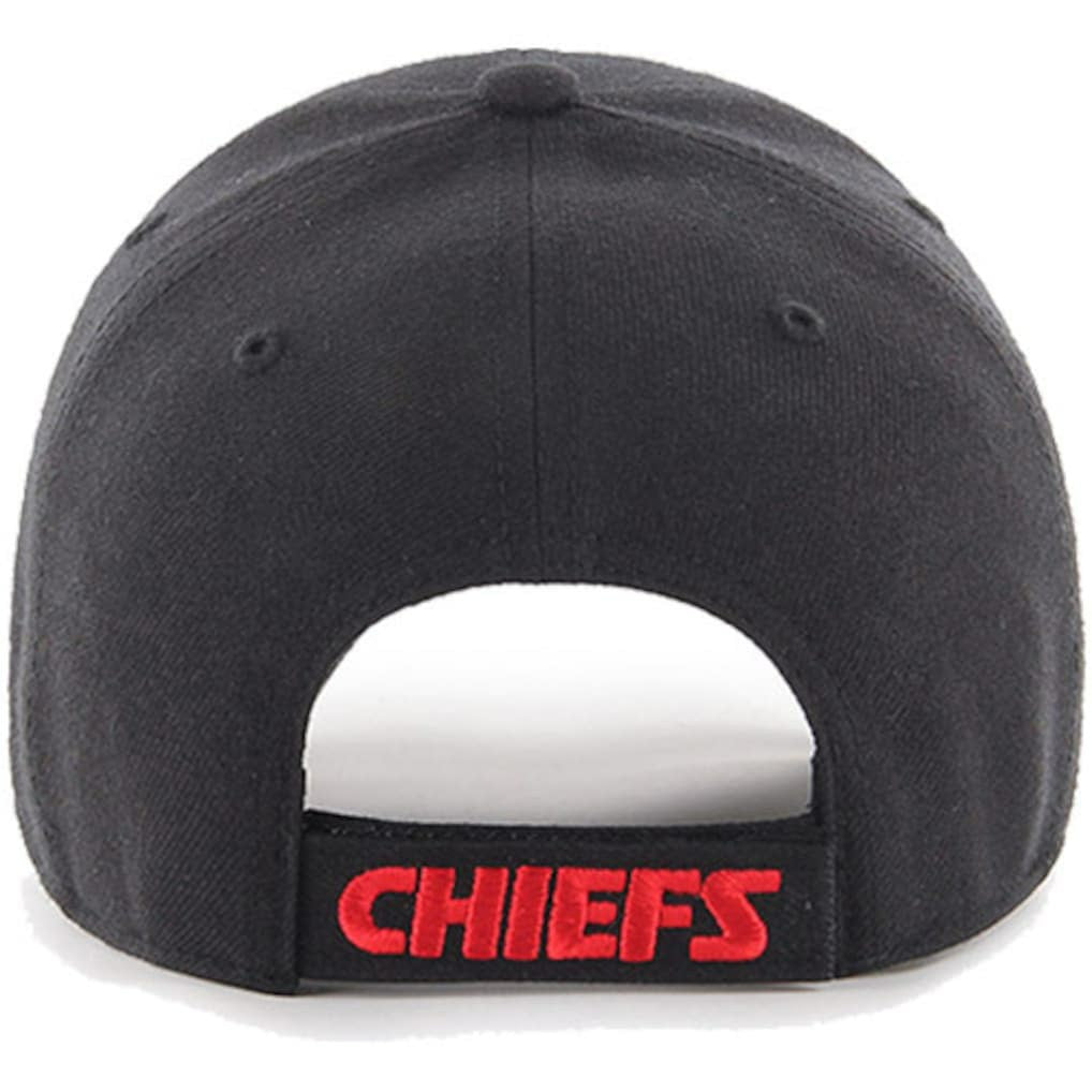 Kansas City Chiefs '47 MVP Adjustable Hat Black | 47 brand
