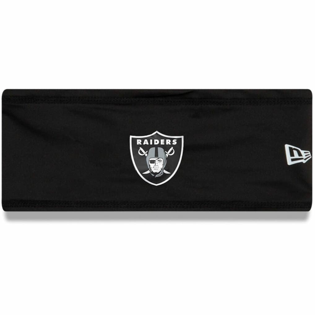 Las Vegas Raiders New Era Training Camp COOLERA Headband Black | NFL