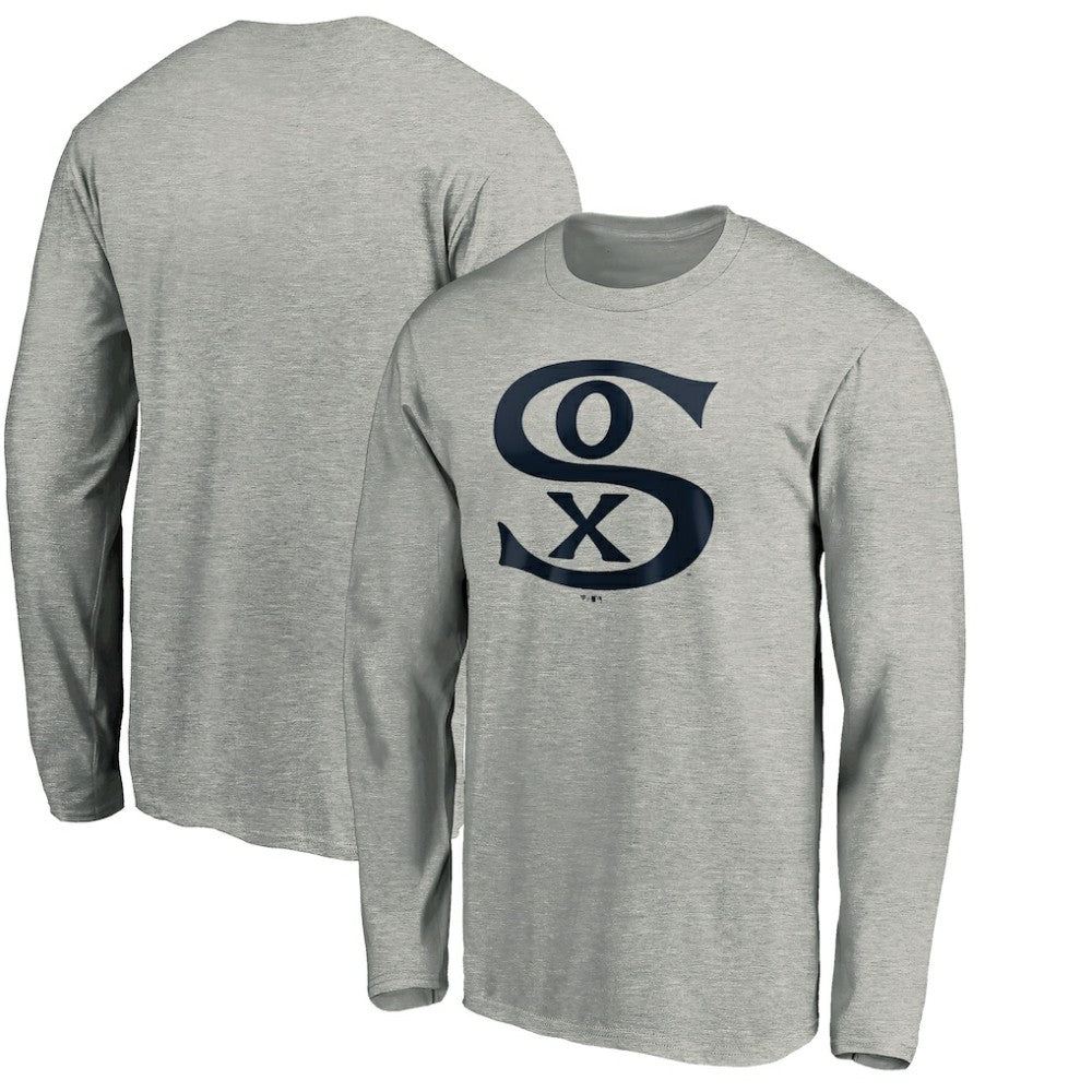 Chicago White Sox Cooperstown Collection Huntington Logo Long Sleeve T-Shirt - MLB