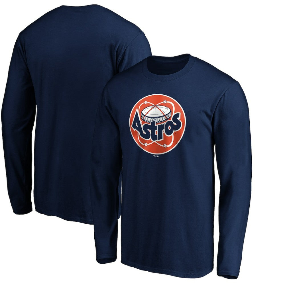 Houston Astros Cooperstown Collection Huntington Logo Long Sleeve T-Shirt - MLB