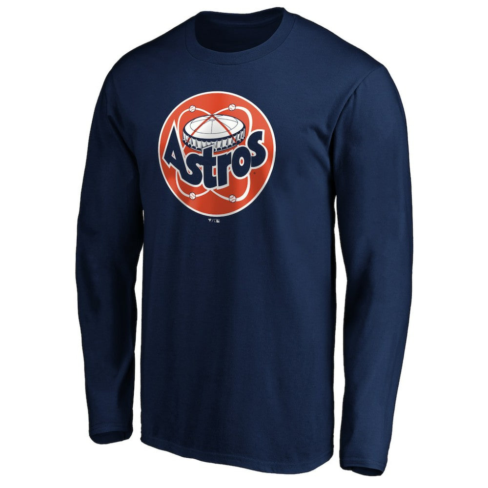 Houston Astros Cooperstown Collection Huntington Logo Long Sleeve T-Shirt - MLB