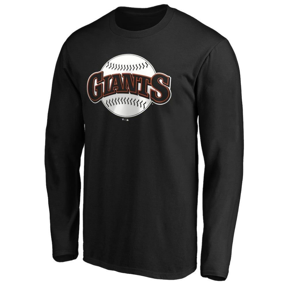 San Francisco Giants Cooperstown Collection Huntington Logo Long Sleeve T-Shirt - MLB