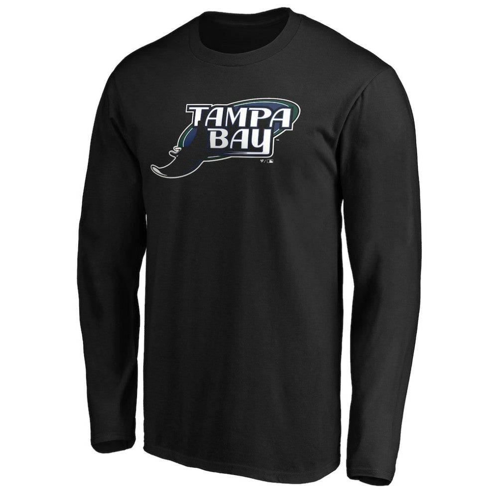 Tampa Bay Rays Cooperstown Collection Huntington Logo Long Sleeve T-Shirt - MLB