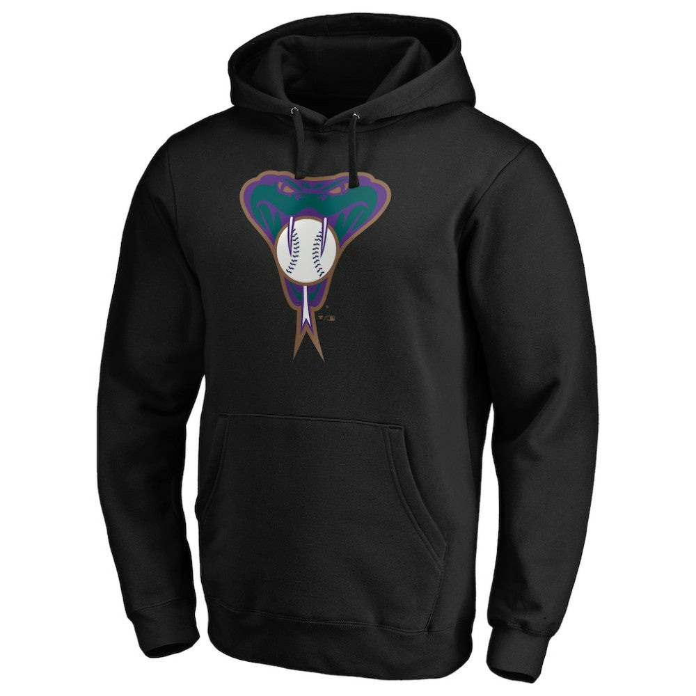 Arizona Diamondbacks Cooperstown Collection Huntington Logo Fitted Pullover Hoodie - MLB