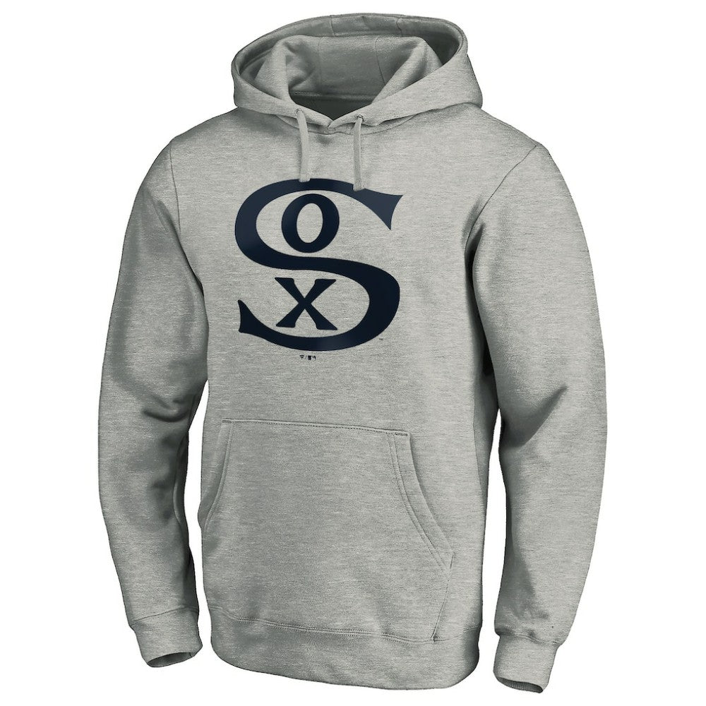 Chicago White Sox Cooperstown Collection Huntington Logo Fitted Pullover Hoodie - MLB