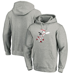 Cincinnati Reds Cooperstown Collection Huntington Logo Fitted Pullover Hoodie - MLB